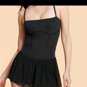 Chic Black Spaghetti Strap Jumpsuit